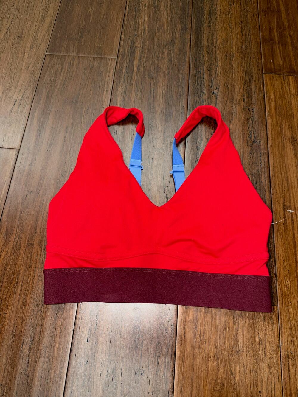 Fabletics All Day Every Day Bra II Red Medium